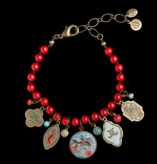 BRACCIALI | Fortuna | Bracciale corallo bamboo